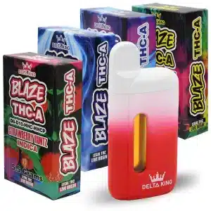 Delta King Blaze OG Kush BLAZE THCA 5.5gm Disposable Vape